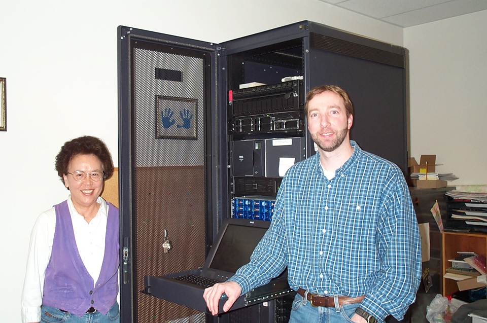 Professor Wai and Bruce Godfrey (2005)